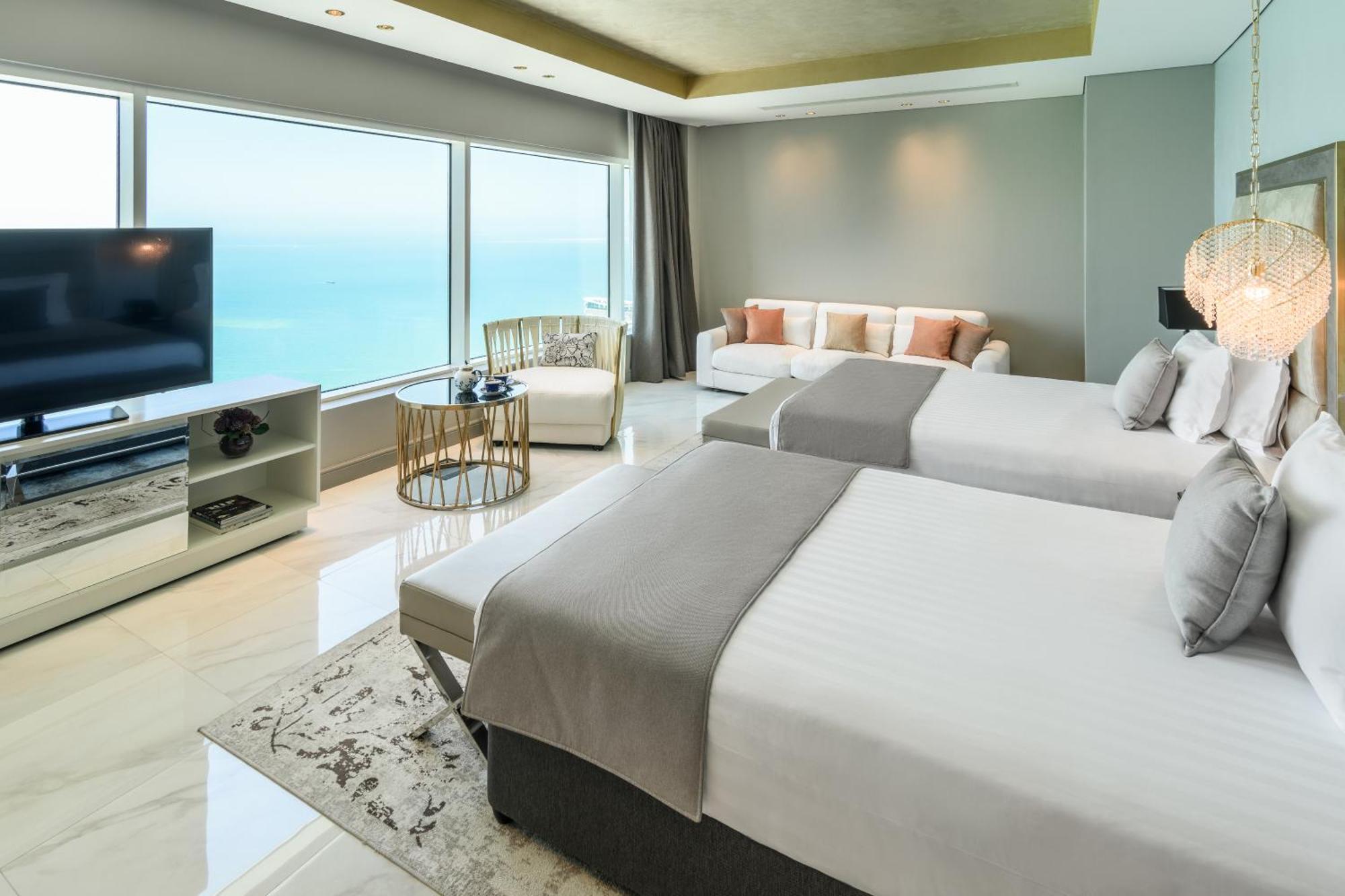 Centara West Bay Hotel & Residences Doha Kültér fotó Deluxe Ocean View Room